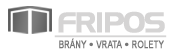 logo: FRIPOS brány - vrata - rolety
